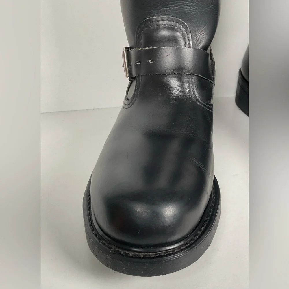 Vintage Brahma Steel Toe Engineer Boots | USA Made | Men’s 9